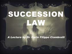 Presentazione di una Lezione del Dr. Carlo Filippo Ciambrelli presso la Mahidol University - Bangkok